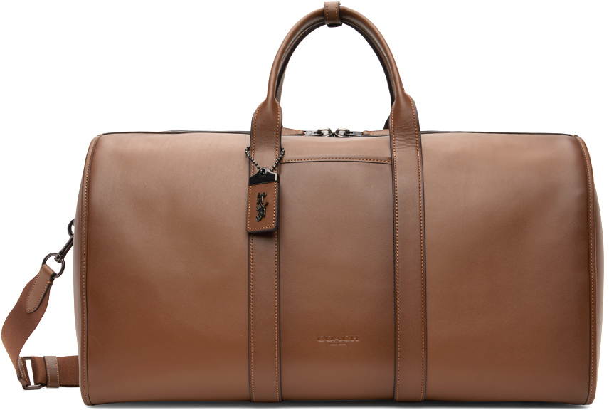 Brown Gotham Duffle Bag SSENSE Men Accessories Bags Luggage 
