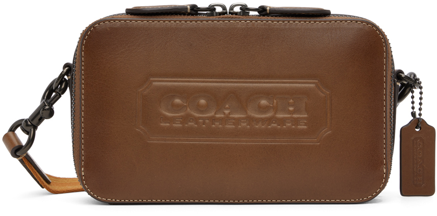 coach brown cross body