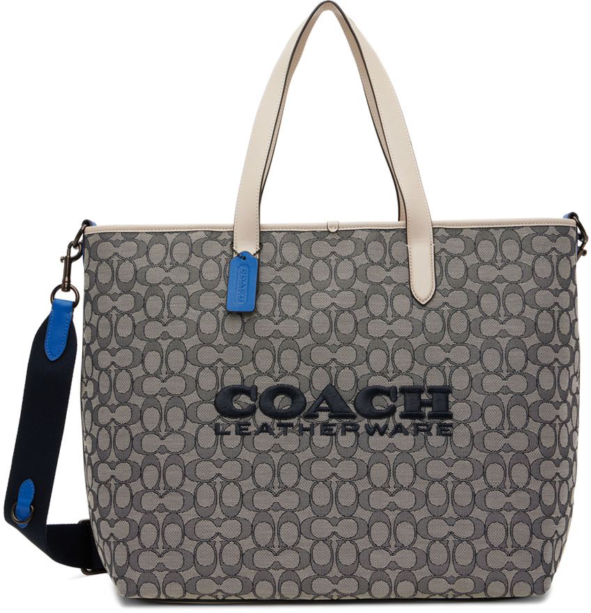 Coach 1941 Navy & Off-White League Tote
