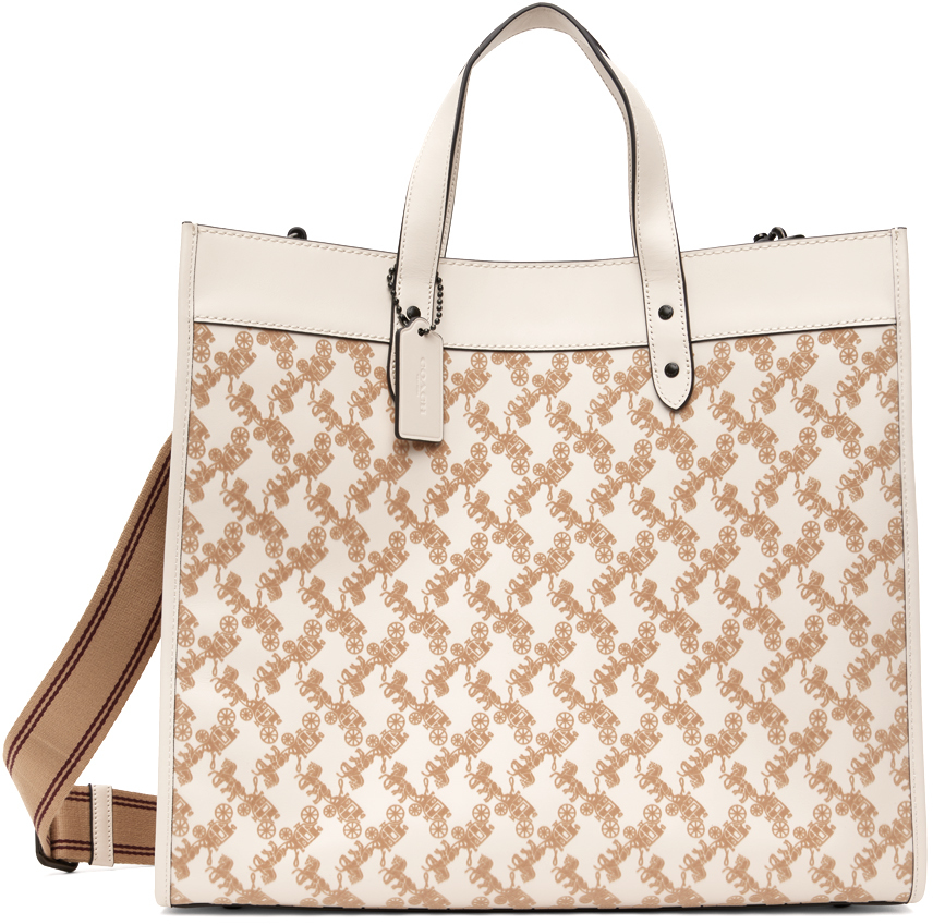 Coach Field Monogram-Pattern Tote Bag