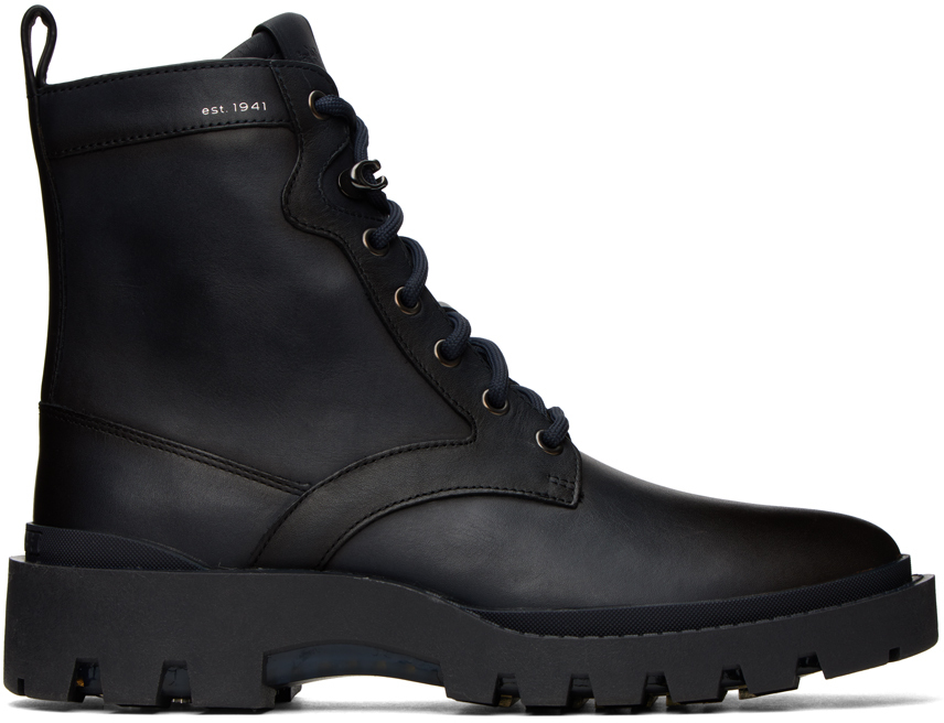 Coach 1941: Black Citysole Boots | SSENSE