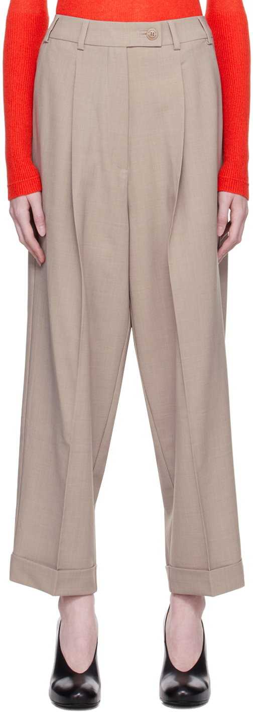 Cordera Taupe Tailoring Trousers