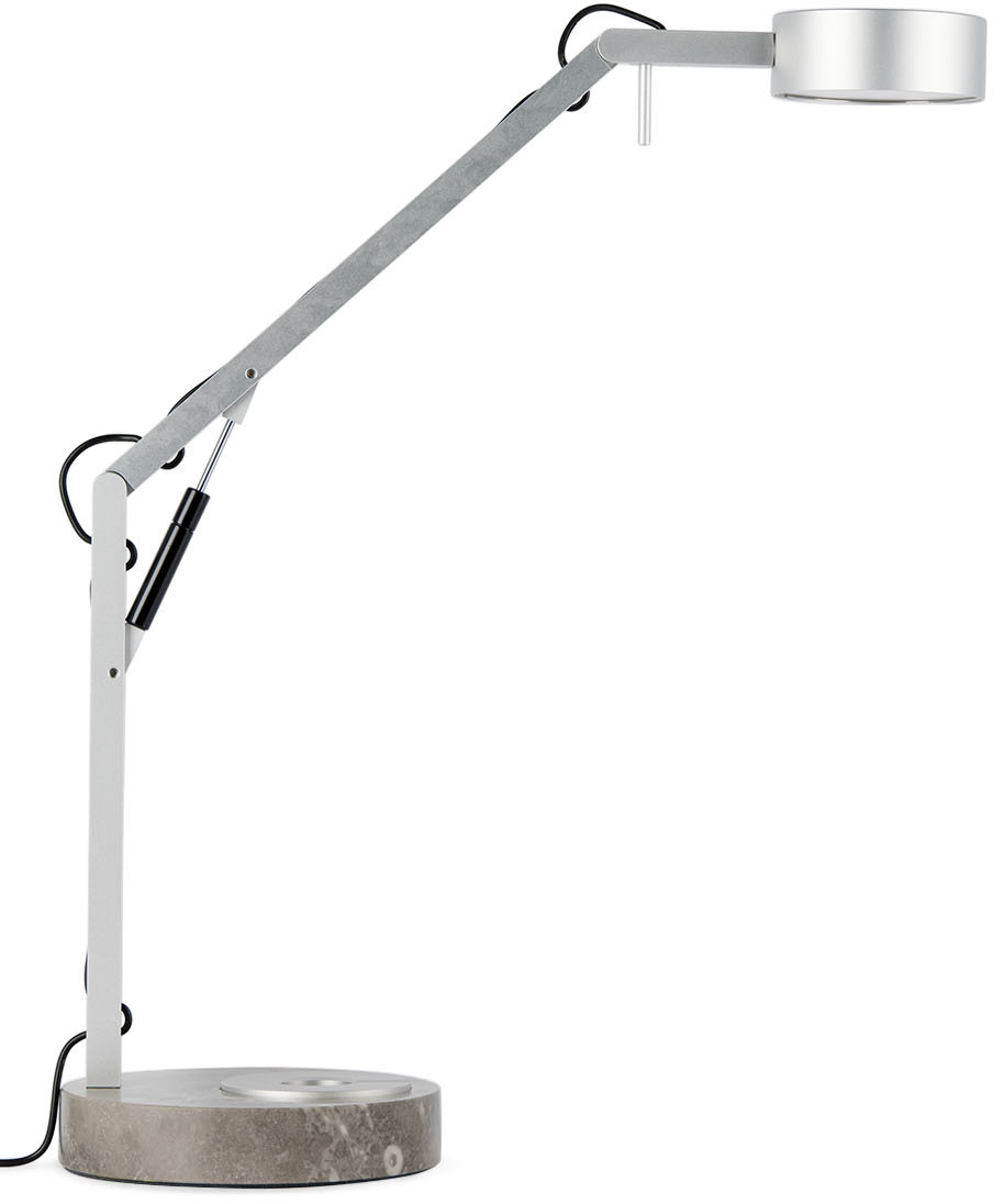 Houseplant Silver Strut Lamp