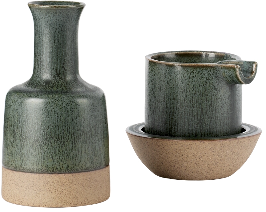 Houseplant Green Ashtray By Seth Set In Moss