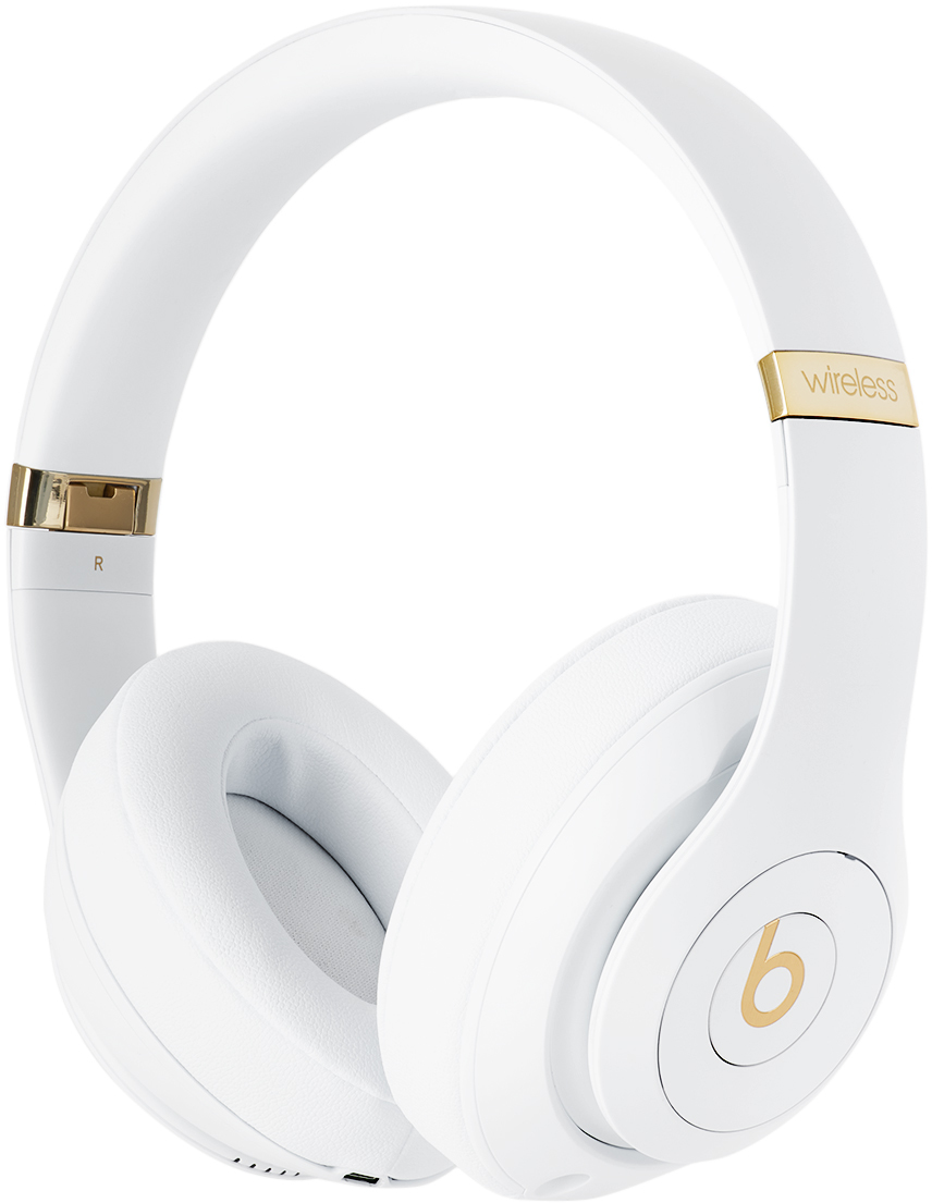 White Wireless Over-Ear Headphones by Beats Dre |