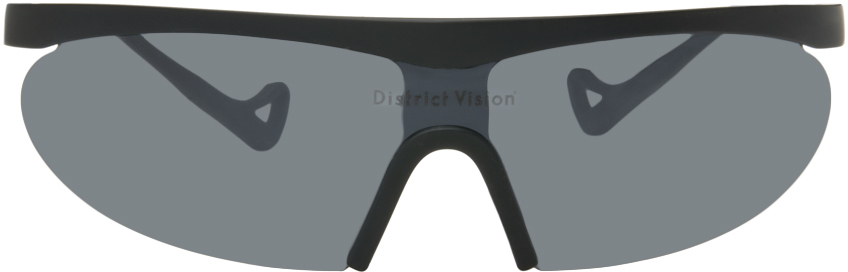 District Vision Black Koharu Eclipse Sunglasses In G15