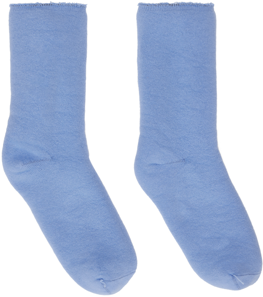 Baserange SSENSE Exclusive Blue Mea Socks