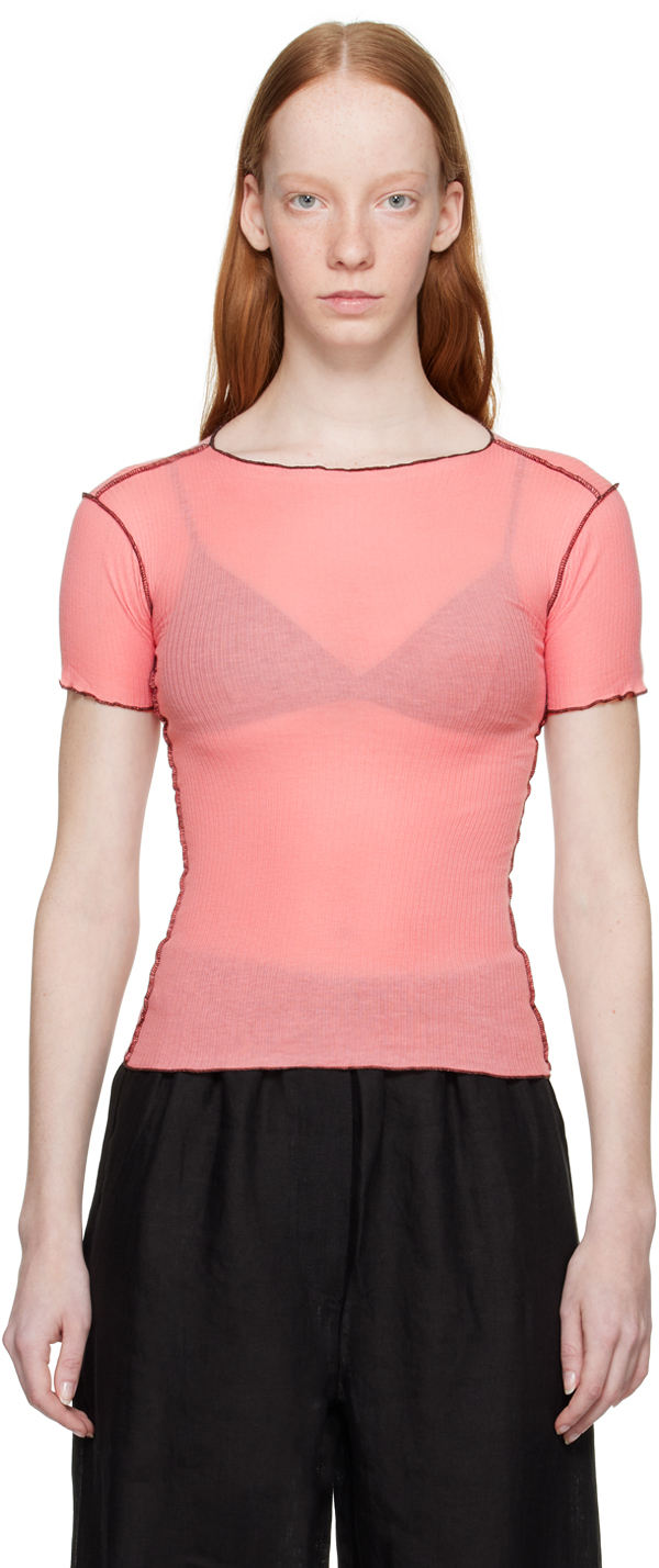 Baserange Pink Vein T-Shirt