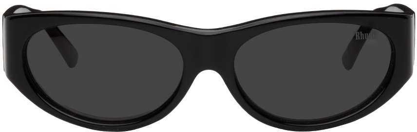 Rhude Black Agnelli Sunglasses