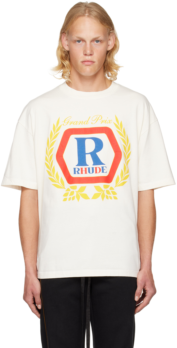 Rhude Off-White Hopps T-Shirt