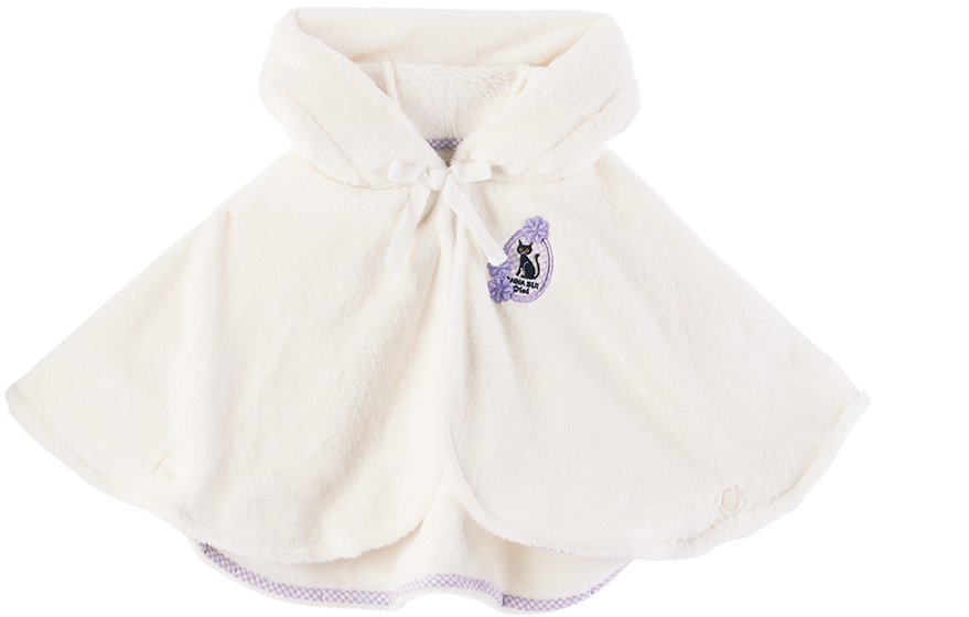 Anna Sui Mini Ssense Exclusive Baby Off-white Cape In Off-white 03