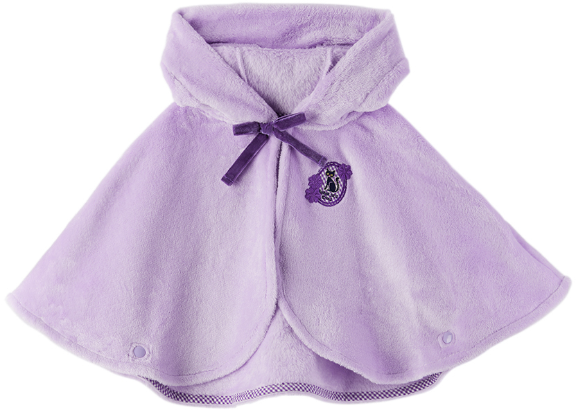 Anna Sui Mini Ssense Exclusive Baby Purple Cape In Lavender 61