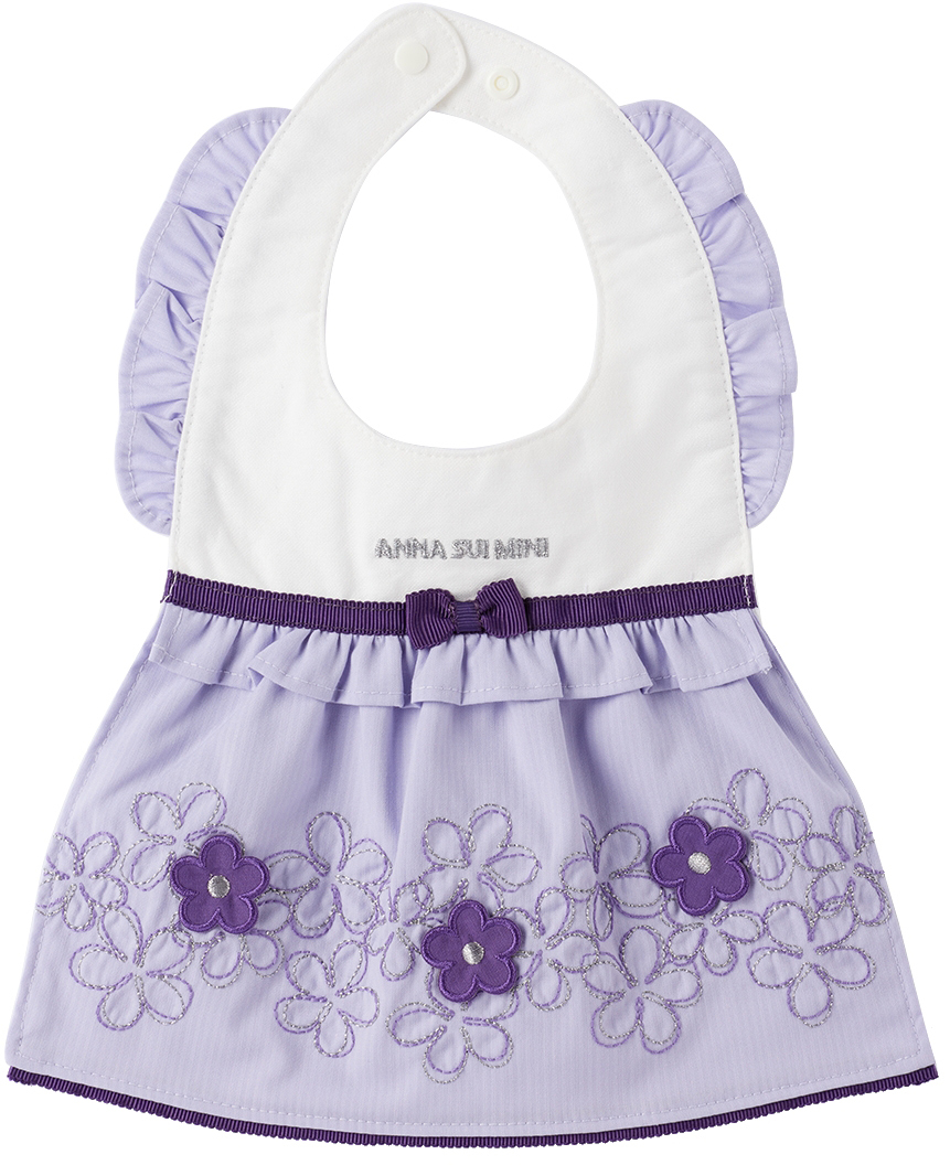 SSENSE Exclusive Baby Purple Bib