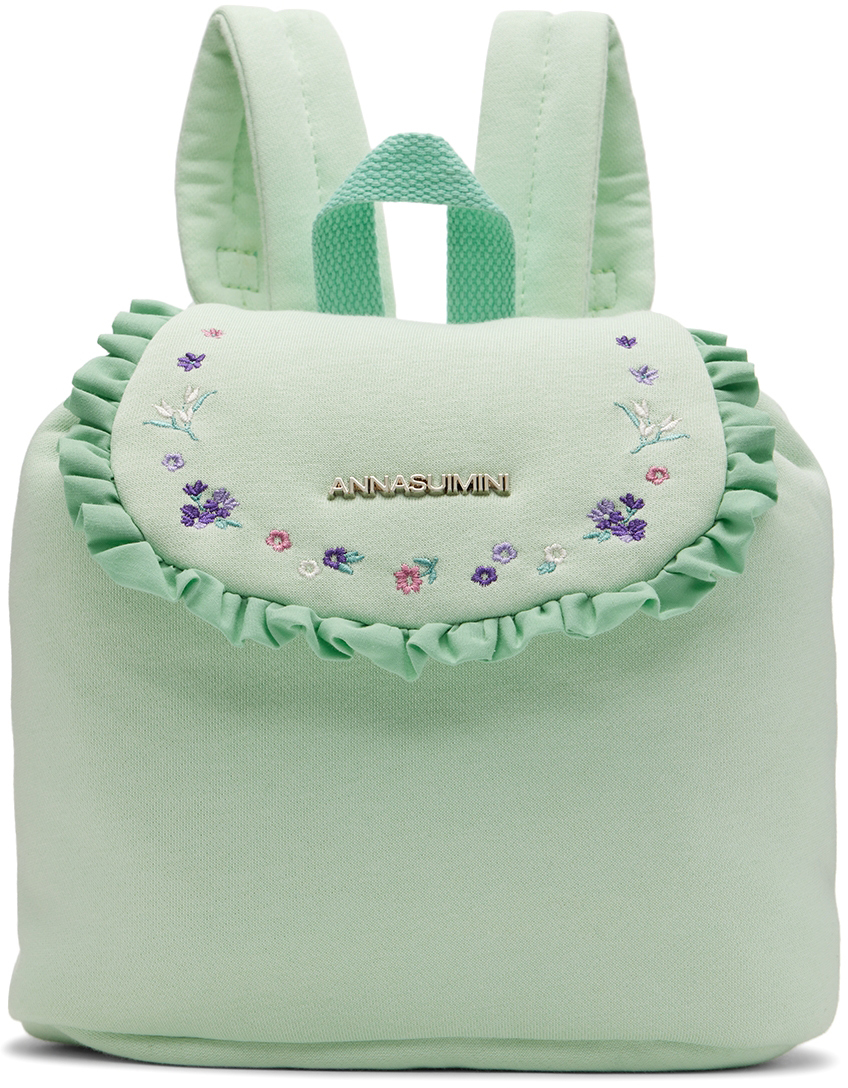 SSENSE Exclusive Baby Green Backpack by ANNA SUI MINI SSENSE