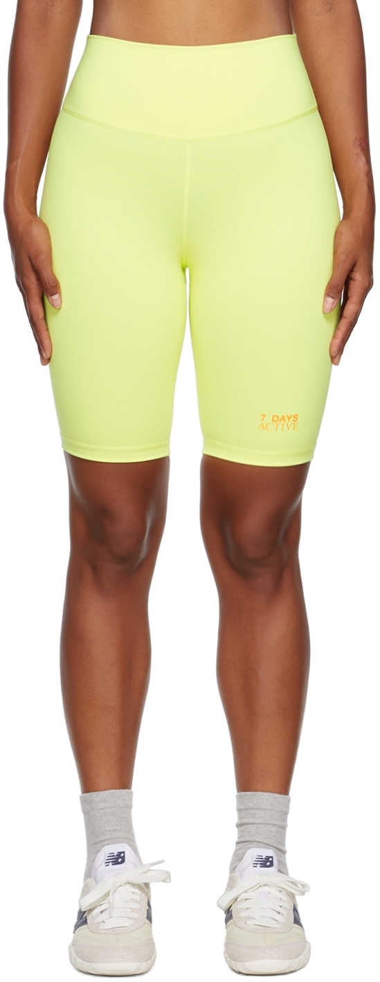 Green Bike Sport Shorts