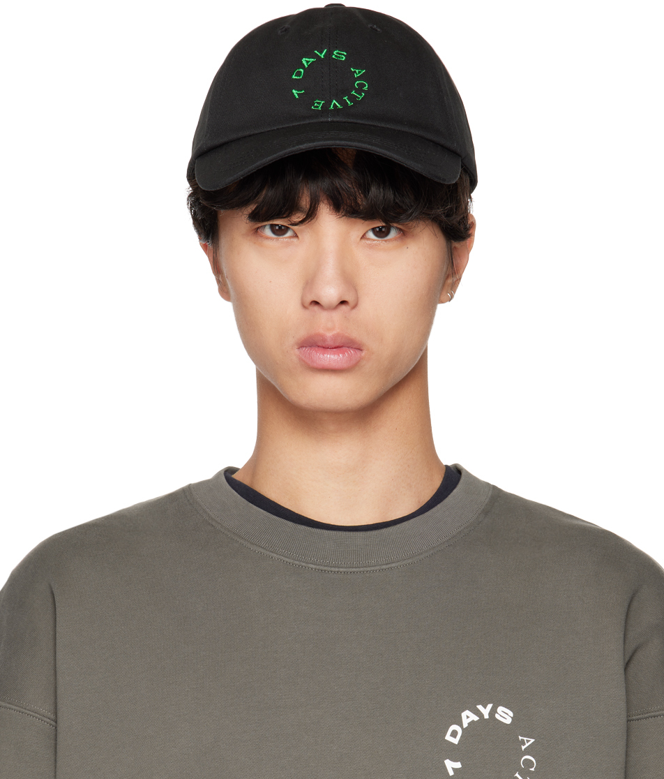 7 DAYS Active: Black Jarvis Cap | SSENSE UK