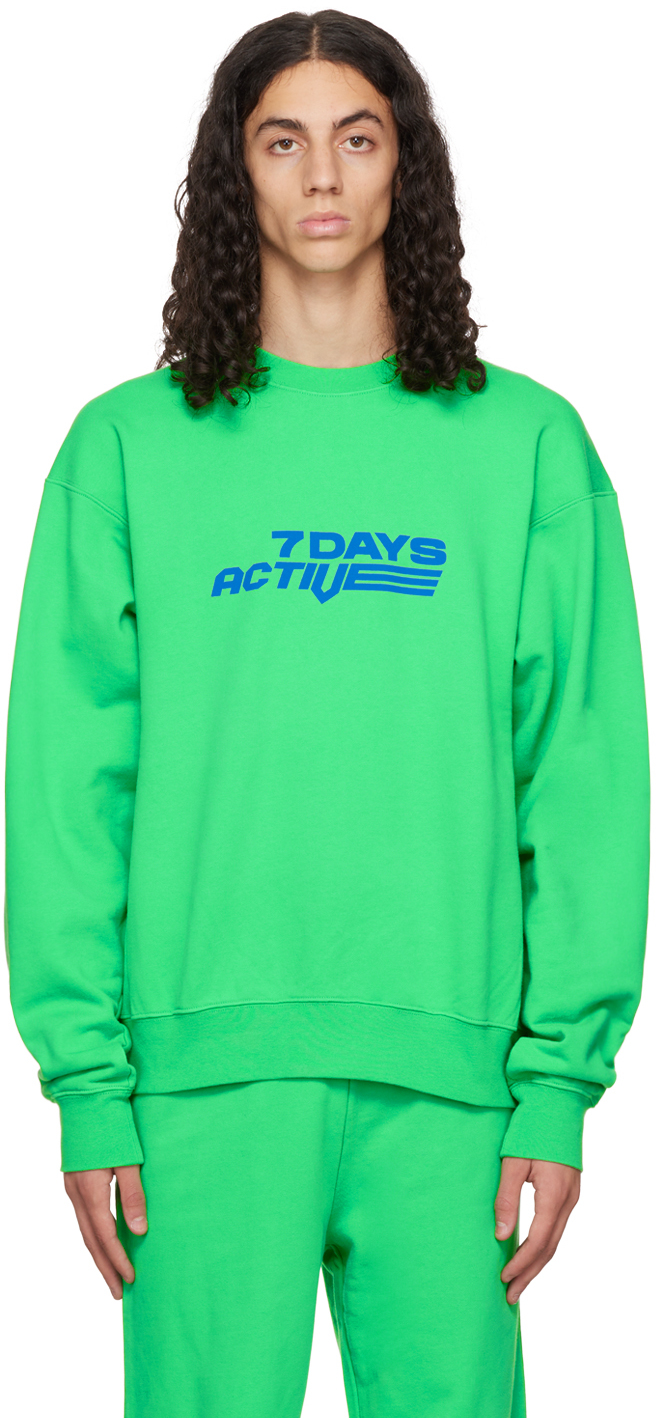 7 Days Active Orange Sweatshirt 2024