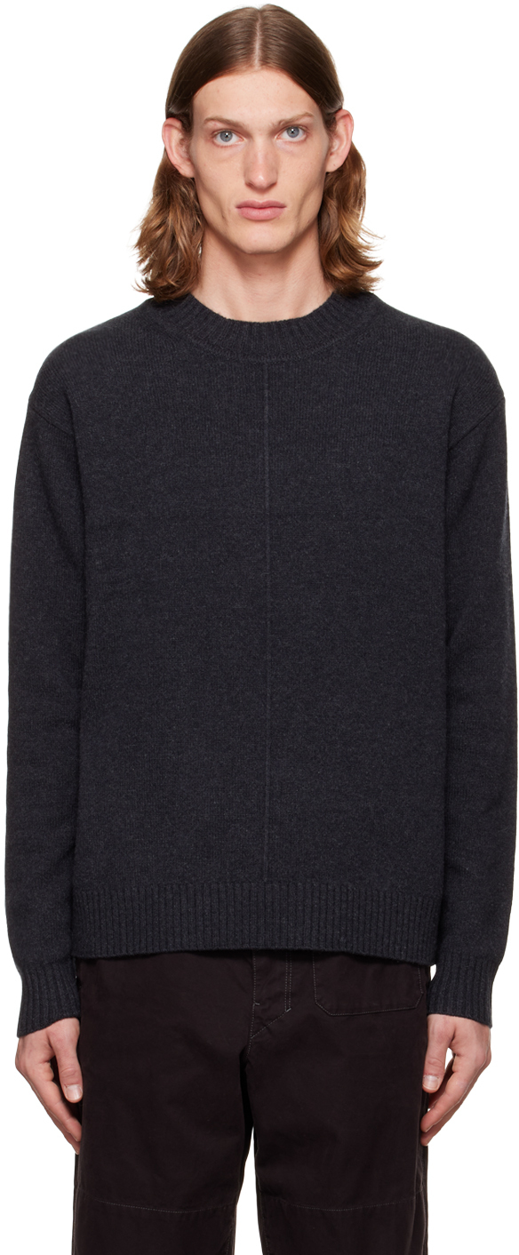 Gray Soft Wool Sweater