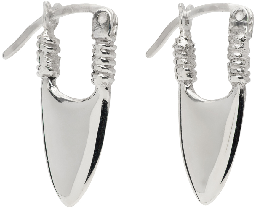 Maiden Name Silver Duane Earrings