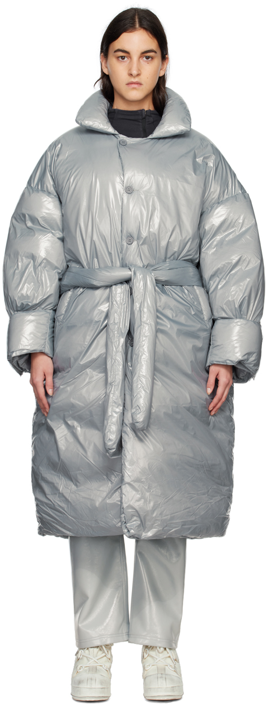 Entire Studios Blue RBI Down Coat