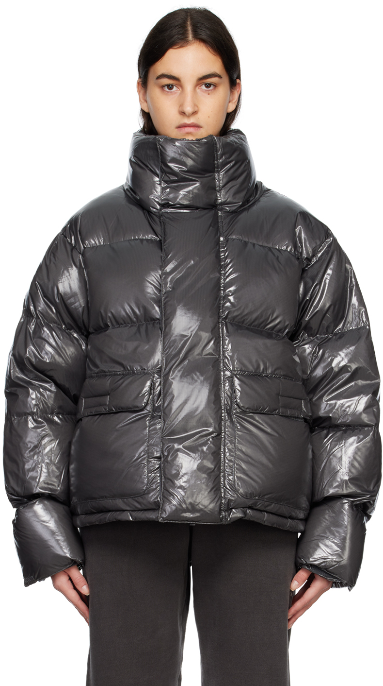 Gray PFD V2 Down Jacket by Entire Studios on Sale