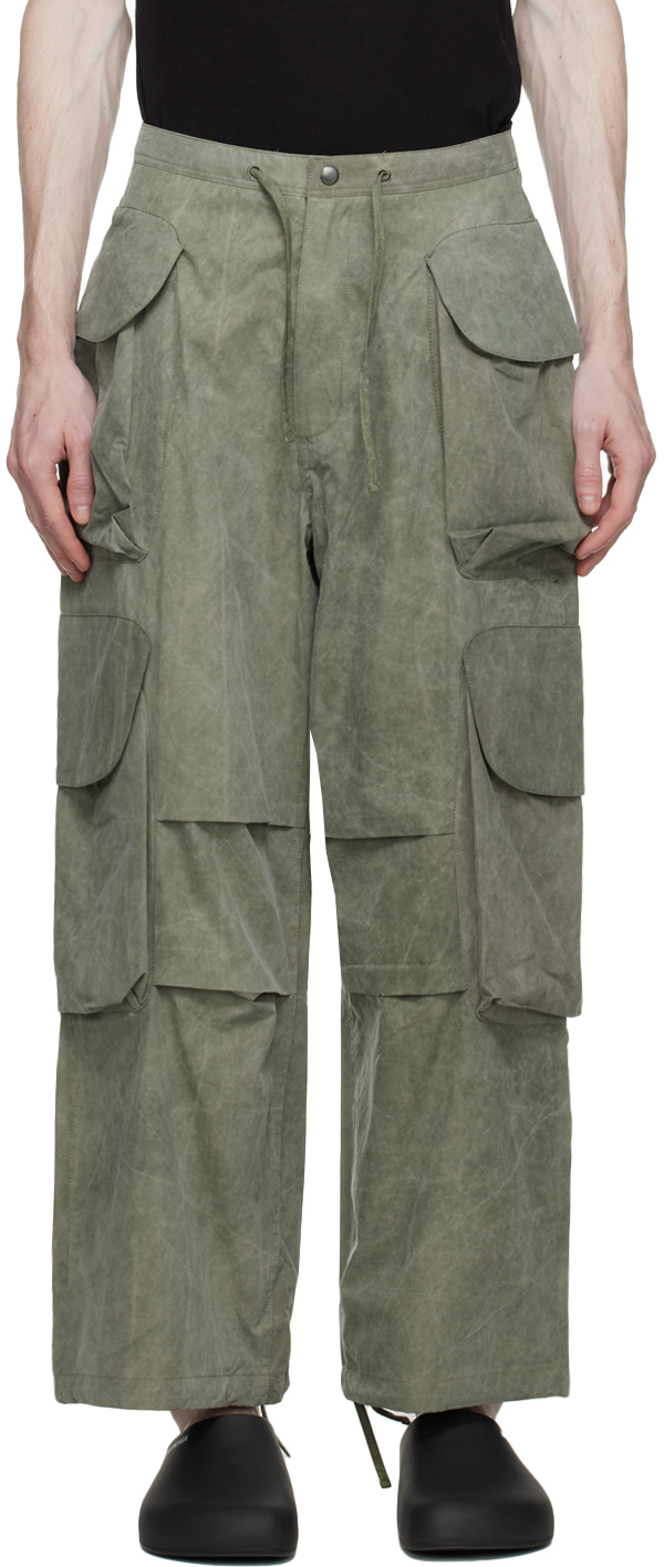 Khaki Gocar Cargo Pants by Entire Studios on Sale