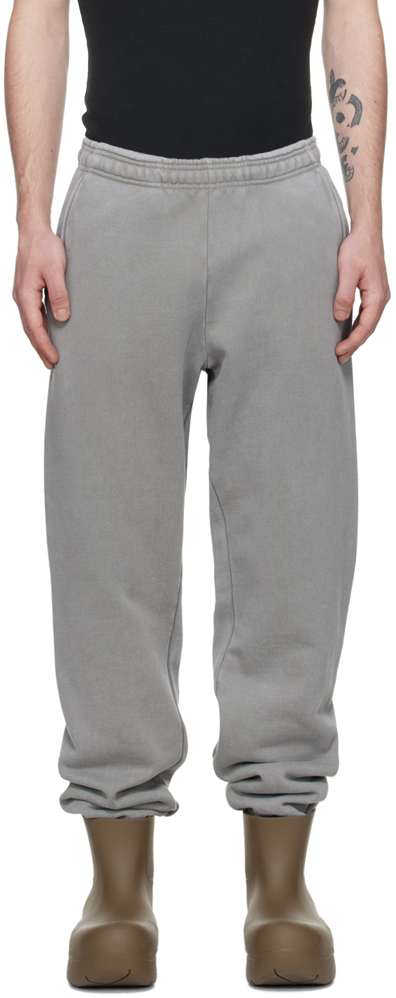 SSENSE Men Clothing Loungewear Sweats Gray Cotton Lounge Pants 