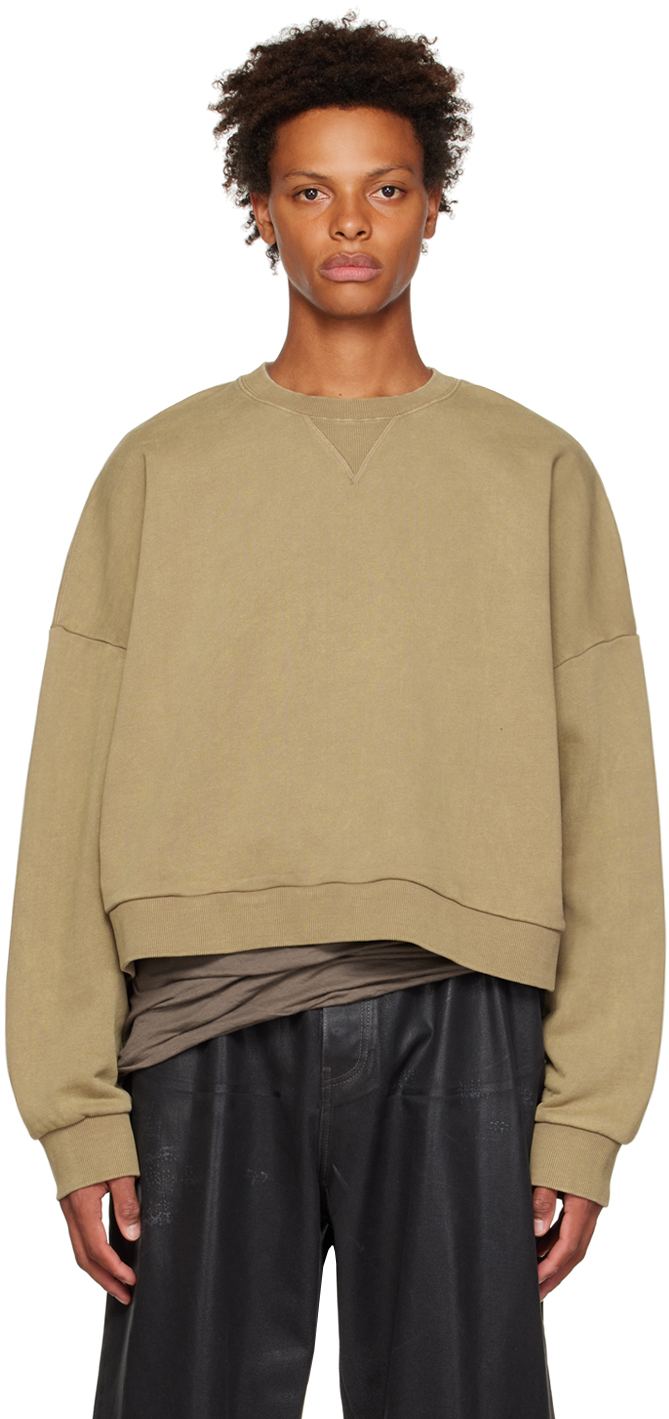 Beige Box Sweatshirt