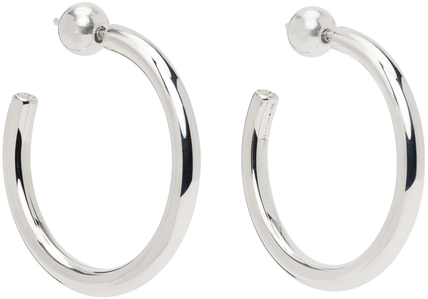 Small Clara Hoops Sterling Silver