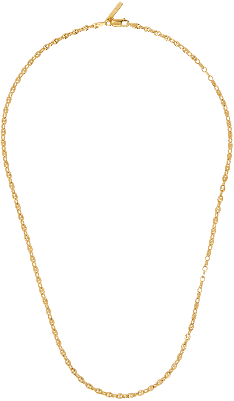 Sophie Buhai: Gold Classic Delicate Chain Necklace | SSENSE UK