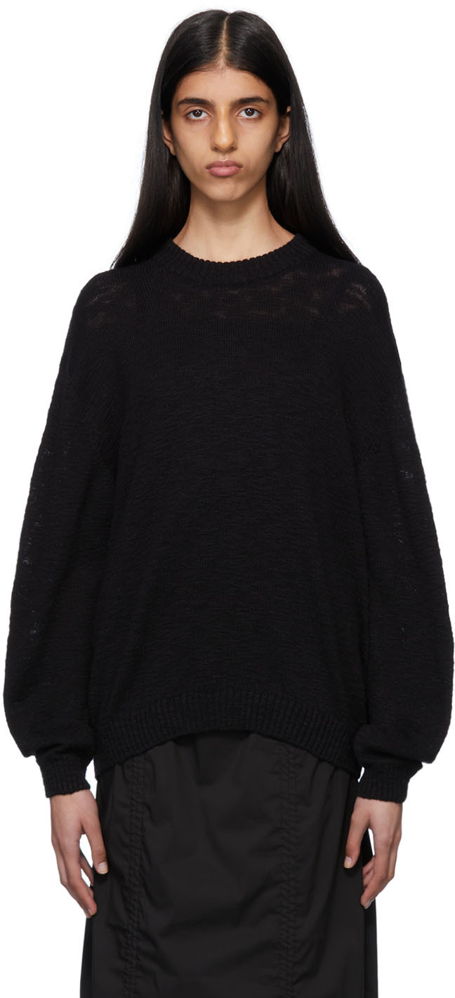 Holzweiler Black Saturn Sweater