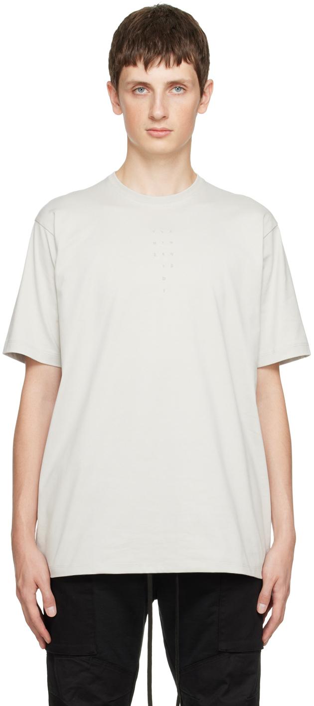 The Viridi-anne Gray Embroidered T-Shirt