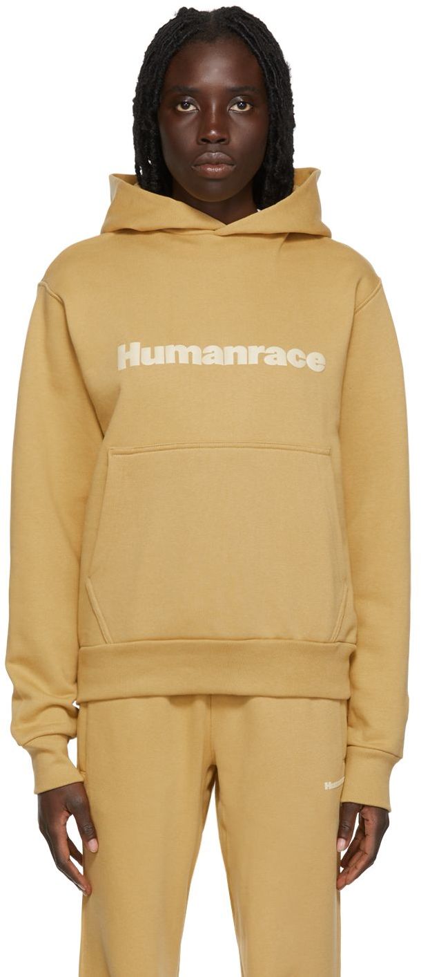 adidas x Humanrace by Pharrell Williams Tan Humanrace Basics Hoodie