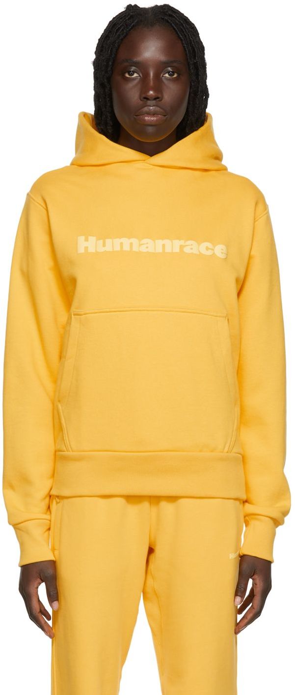 adidas x Humanrace by Pharrell Williams Yellow Humanrace Basics Hoodie