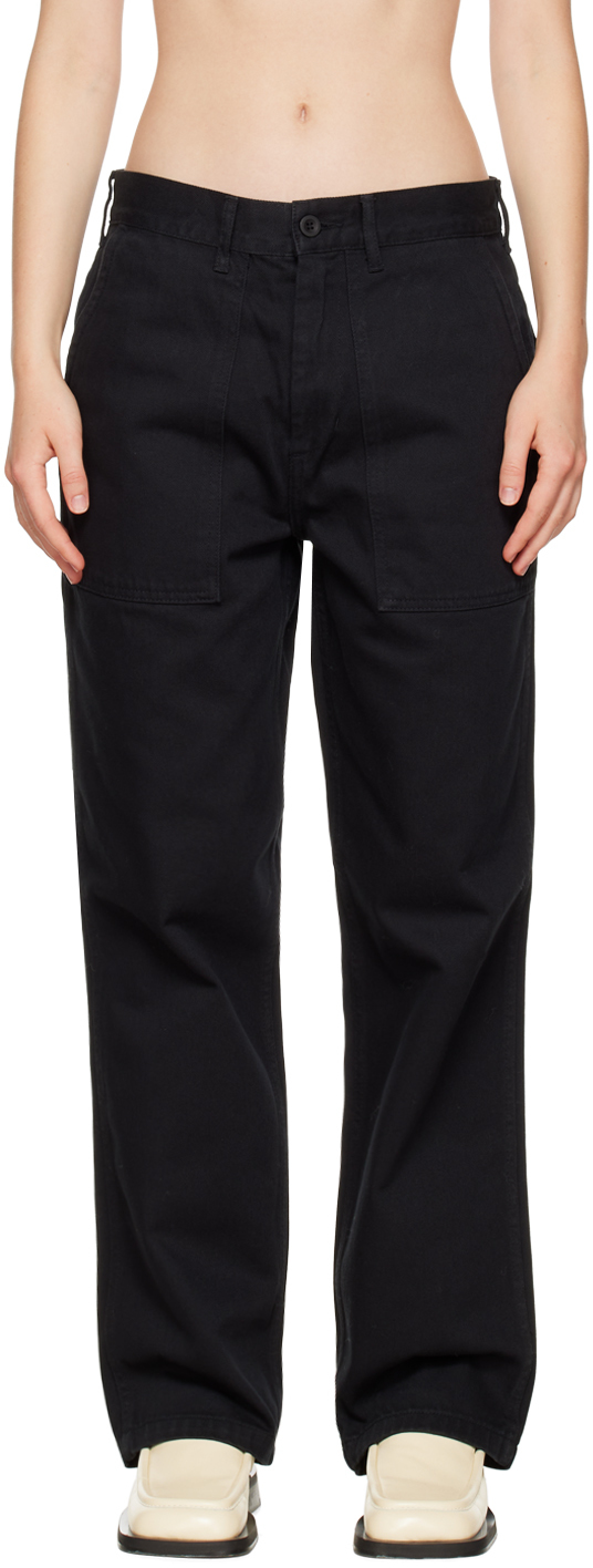 Black Groundsman Trousers