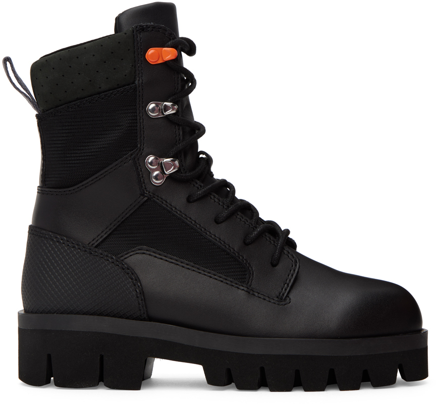 Black Military Boots