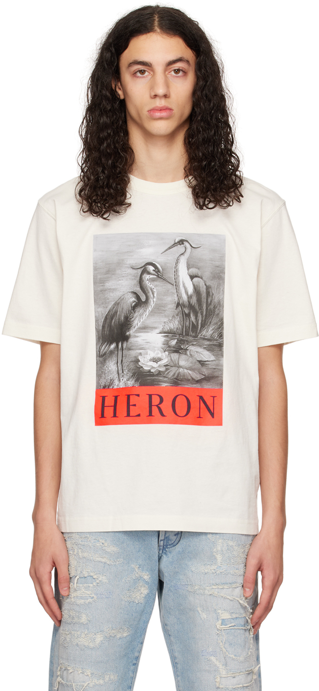 Off-Whit Heron T-Shirt