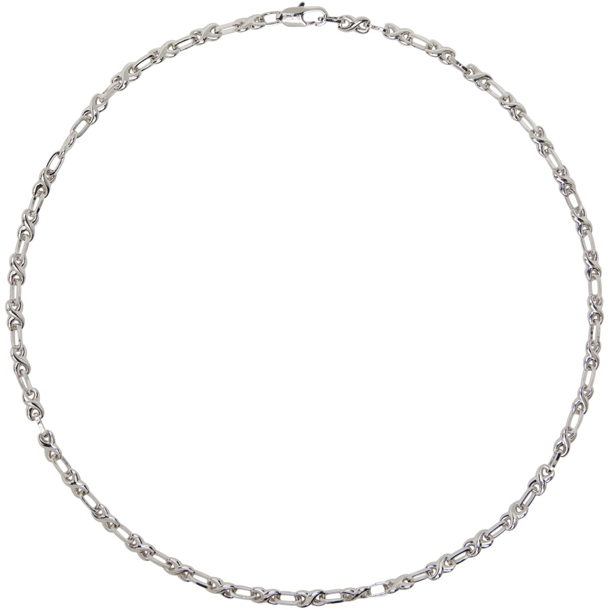 S S.IL Silver Small Classic Chain Necklace