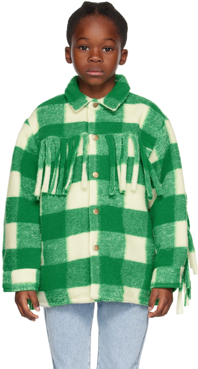 Maed For Mini Kids Green Bullfrog Jacket
