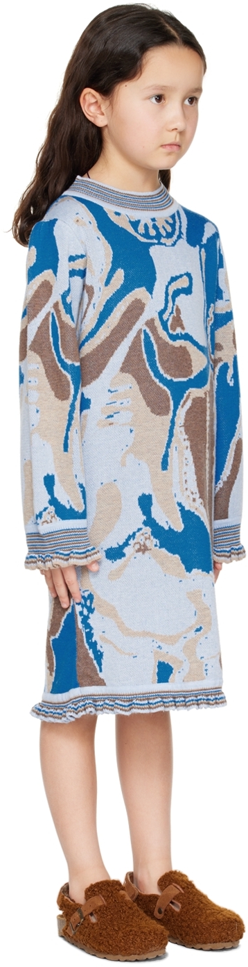 Helmstedt Kids Blue Alda Dress In Blue