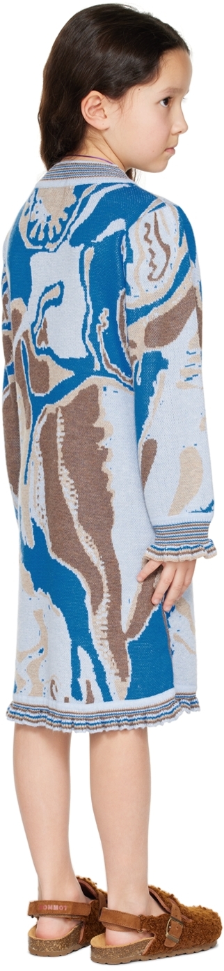 Helmstedt Kids Blue Alda Dress In Blue