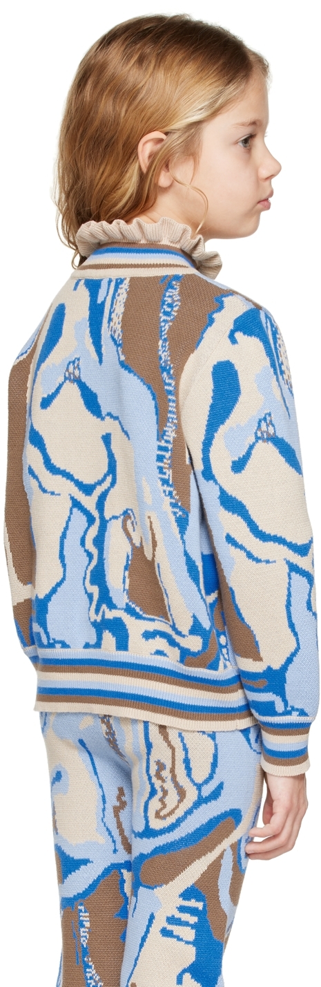 Helmstedt Kids Blue Alda Sweater In Blue