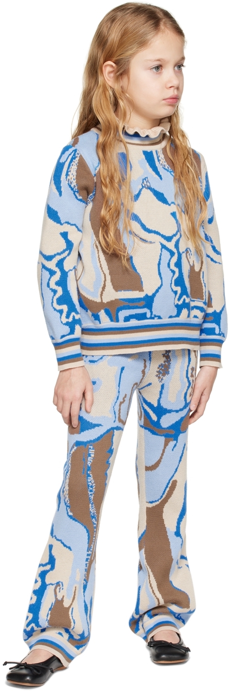 Helmstedt Kids Blue Alda Sweater In Blue