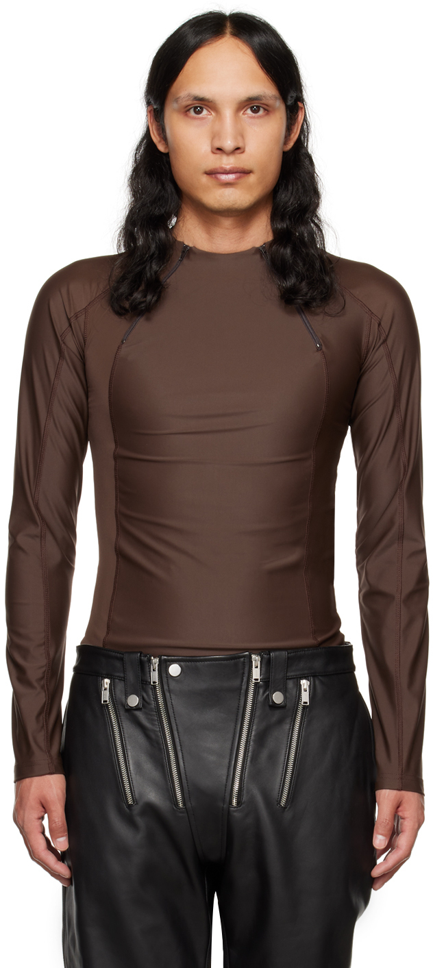 Brown Ande Long Sleeve T-Shirt