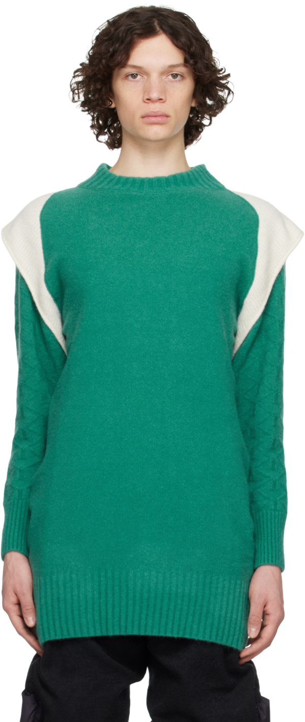 Kiko Kostadinov: Green Imagro Sweater | SSENSE