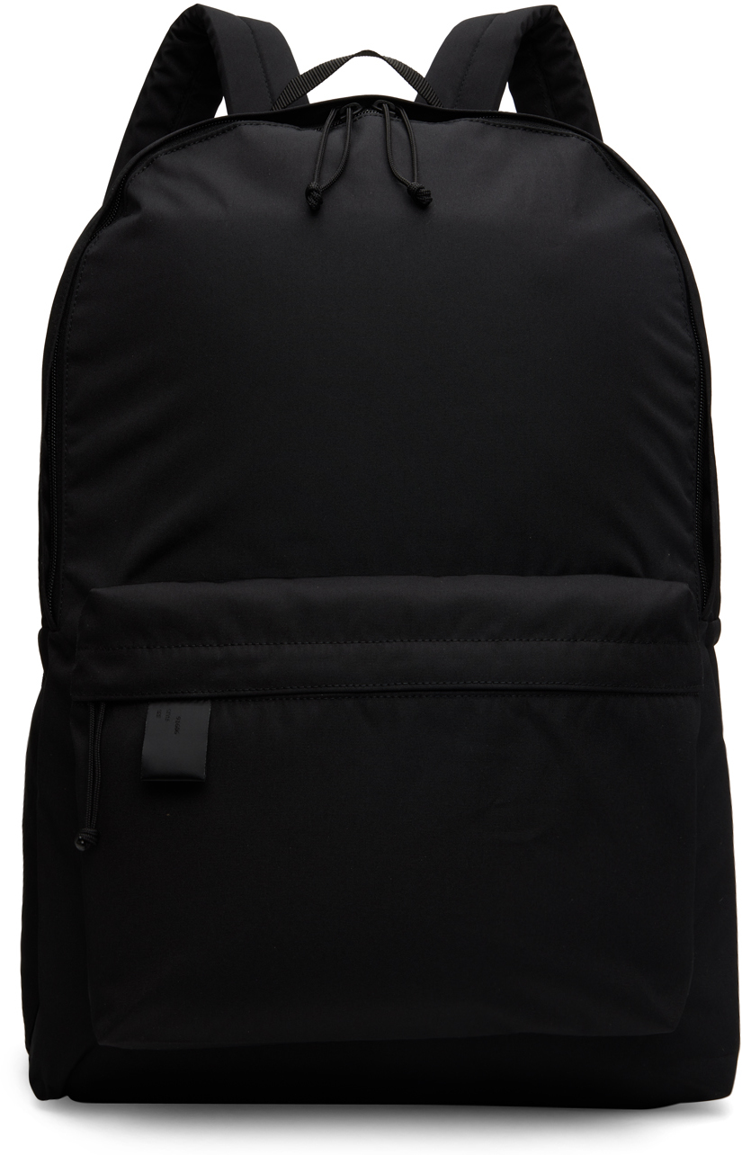 N.Hoolywood: Black Porter Edition Large Backpack | SSENSE Canada