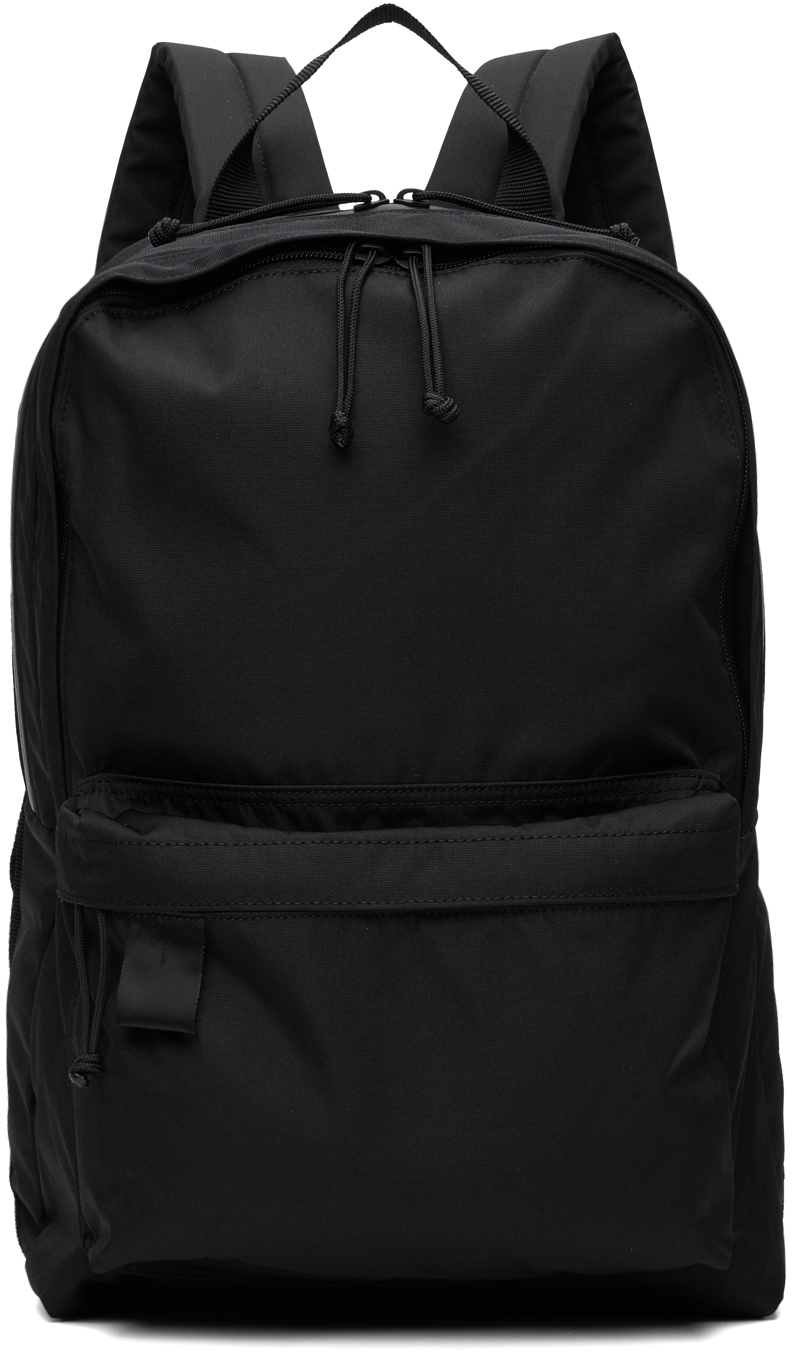 N.Hoolywood: Black PORTER Edition Small Backpack | SSENSE Canada