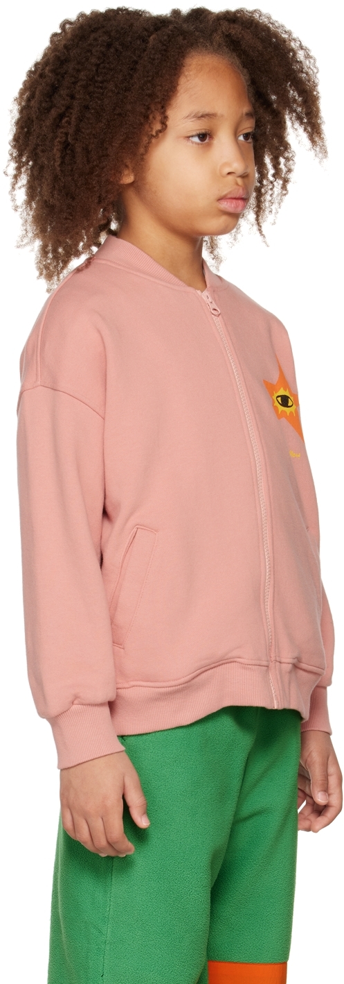 Jellymallow Kids Pink Eagle Eye Jacket In L/pink