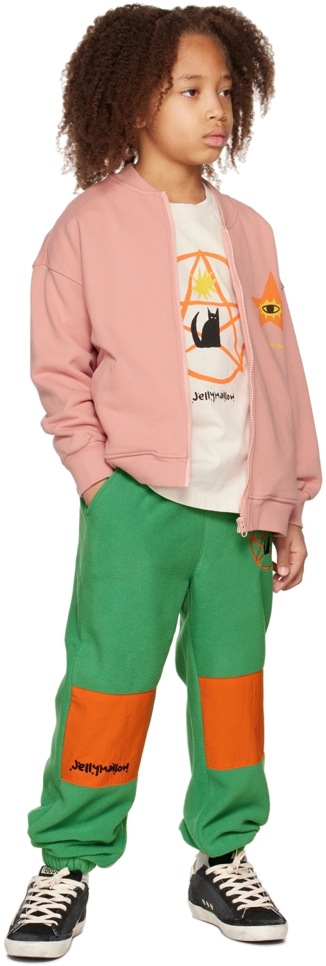 Jellymallow Kids Pink Eagle Eye Jacket In L/pink