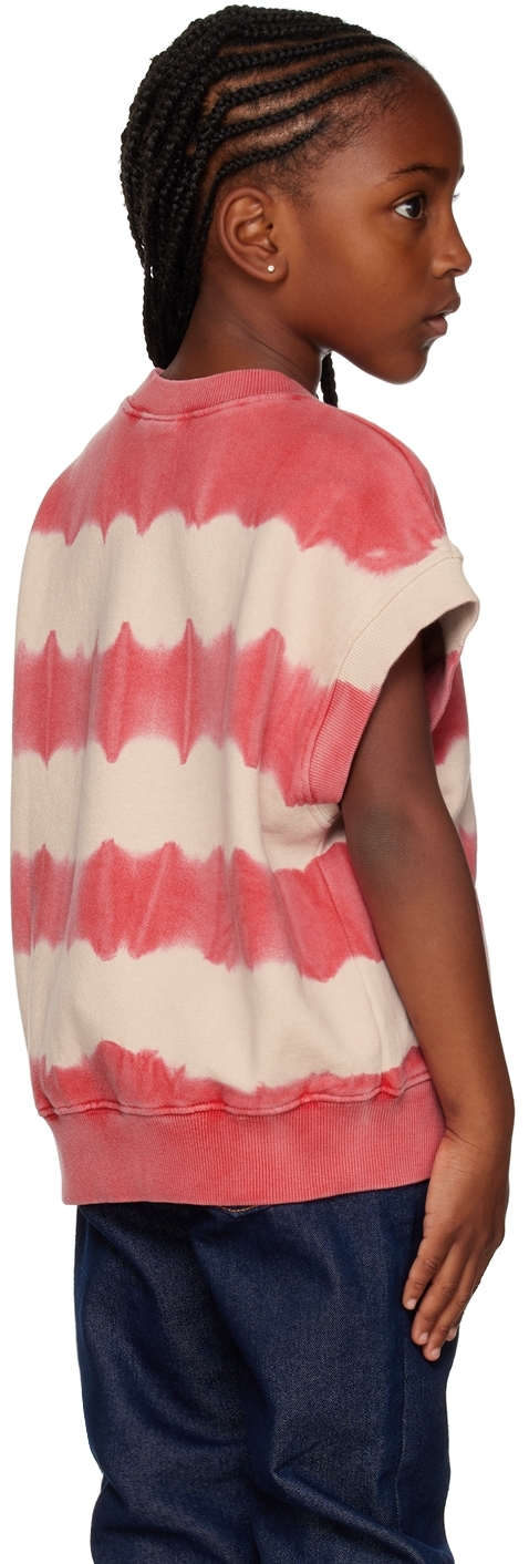 Jellymallow Kids Pink Tie-dye Vest In Pink